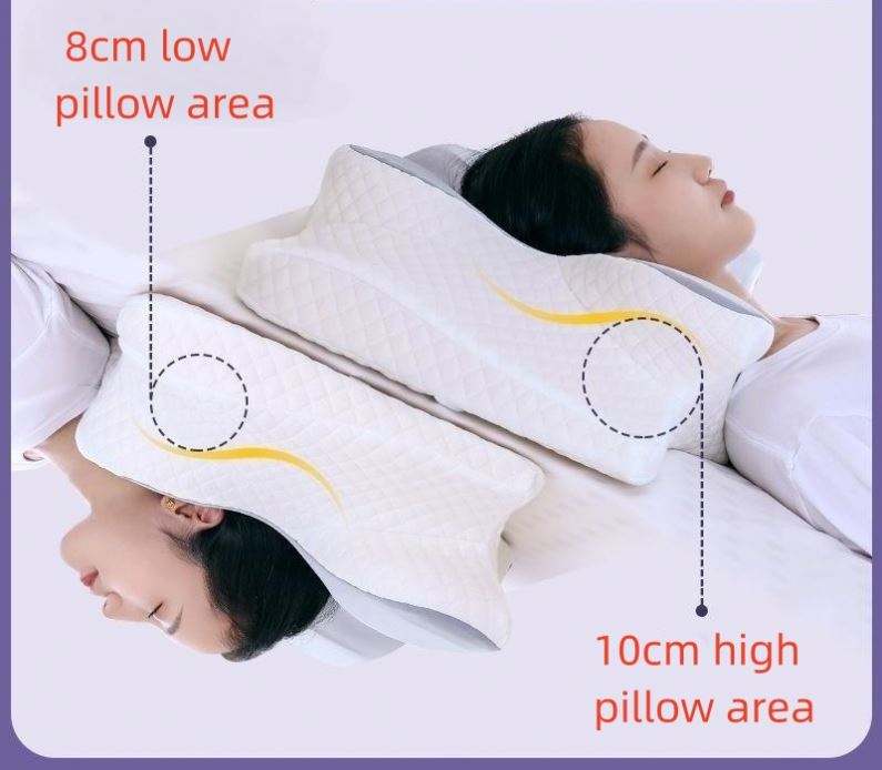 Ergonomic Cervical Pillow For Sleeping Orthopedic Support Pillows Odorless Contour Neck Pain Memory Foam Pillow-5