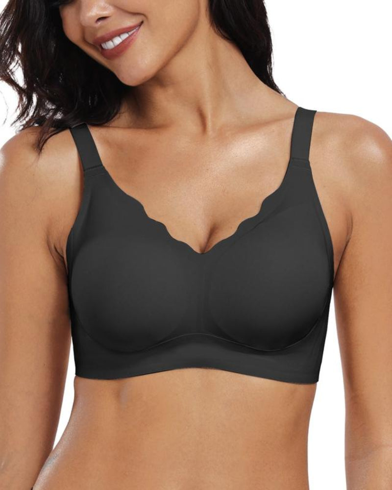 Seamless Comfort Smoothing Push Up Bra-1