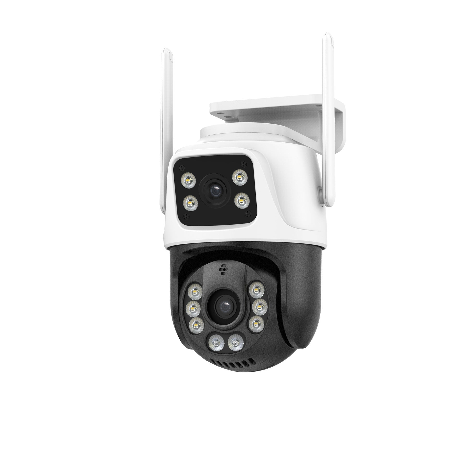 ICSEE High-Definition Wireless Binocular Camera Mobile Remote Full-Color Night Vision Outdoor Dome Smart Surveillance Camera-4