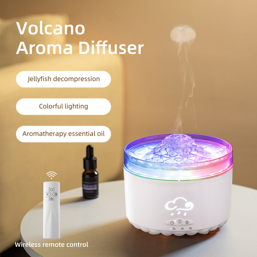 Home USB Volcano Aroma Diffuser Livingroom Humidifier