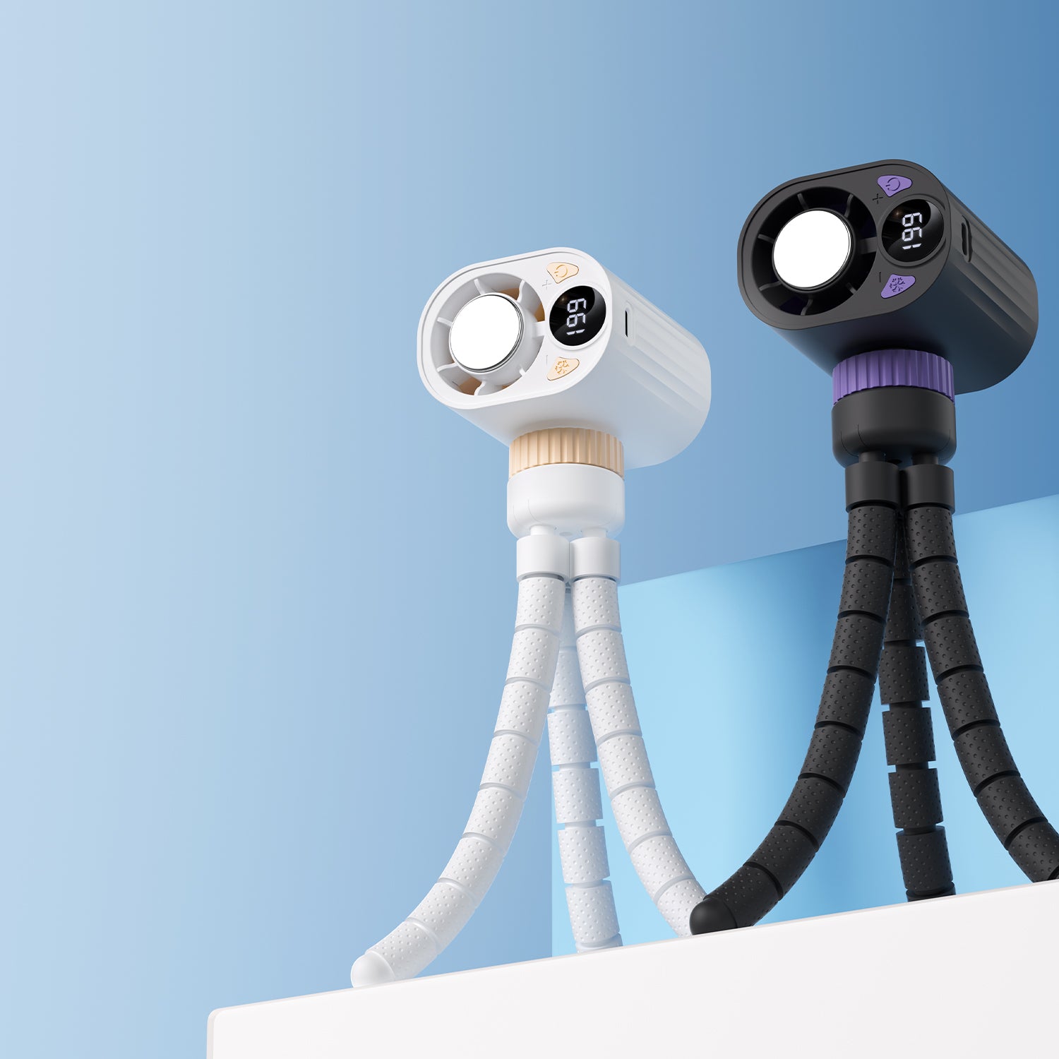 High Speed Cooling Octopus Fan USB Charging Portable Fan-1