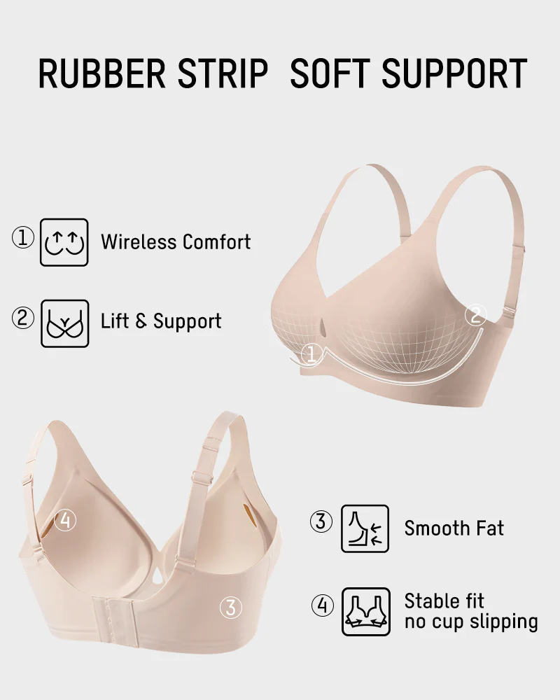 Invisible Jelly Lift Bra with Breathable Water Drop Hollow-14