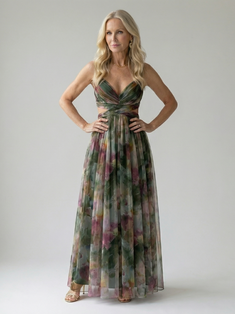 Isel | Soft Wrap Maxi Dress-11