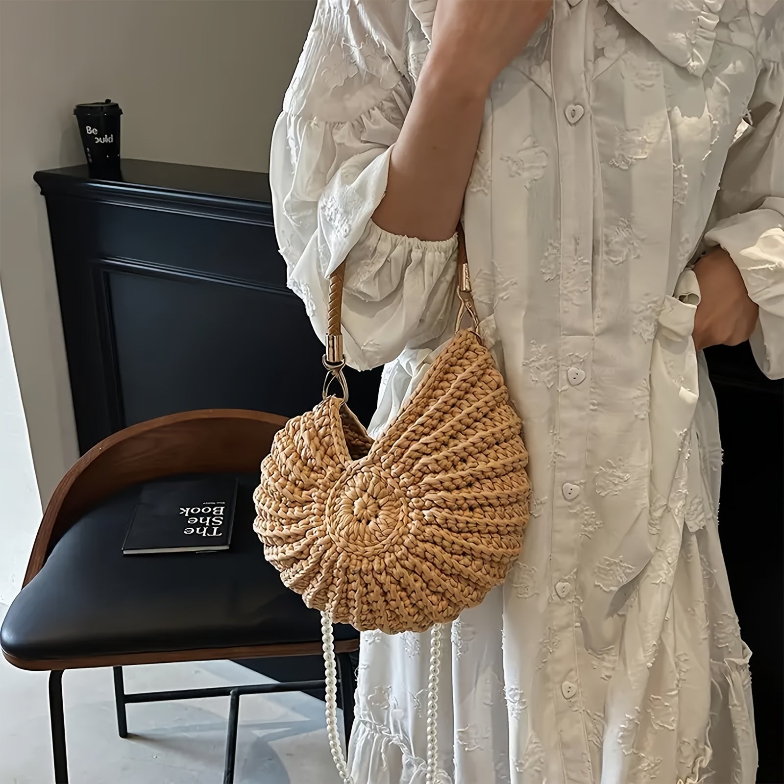Maliyah | The Pearl Shell Bag-8
