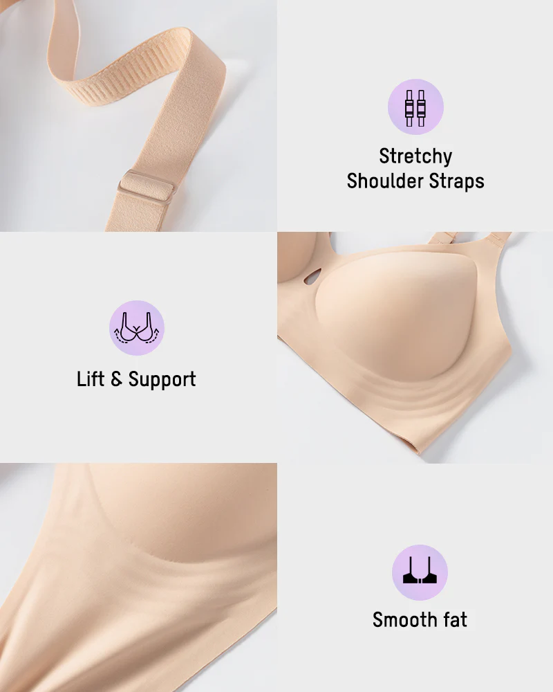 Invisible Jelly Lift Bra with Breathable Water Drop Hollow-16