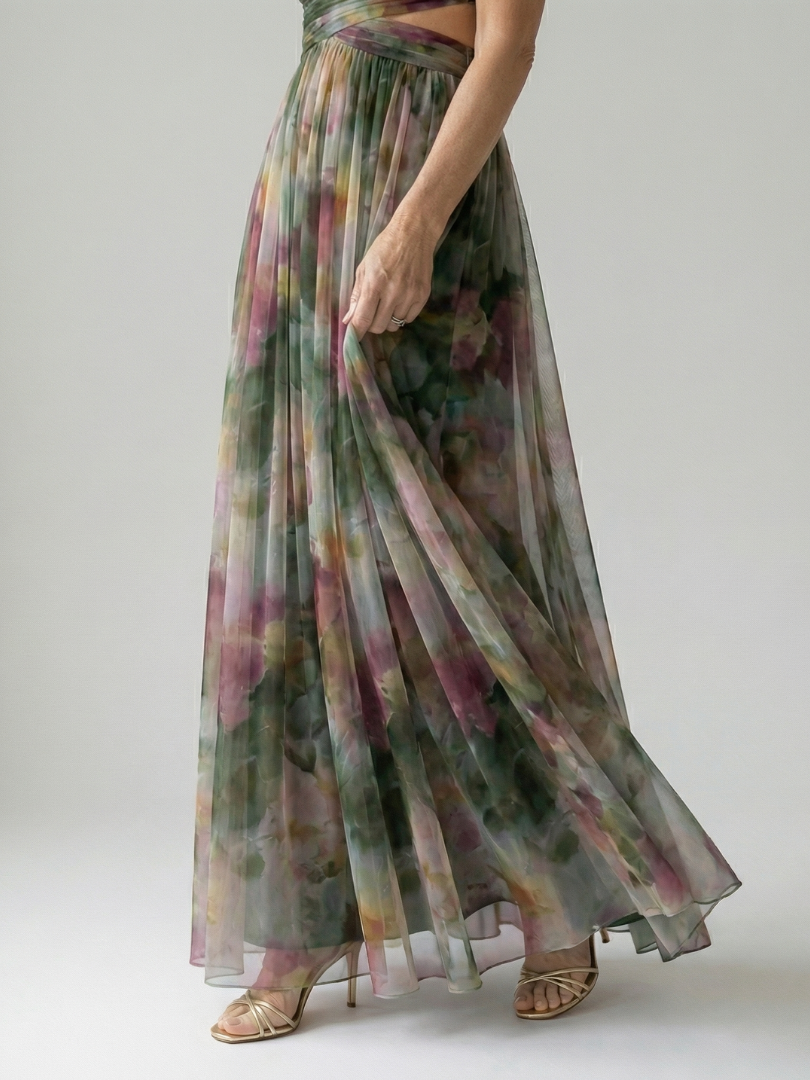 Isel | Soft Wrap Maxi Dress-12