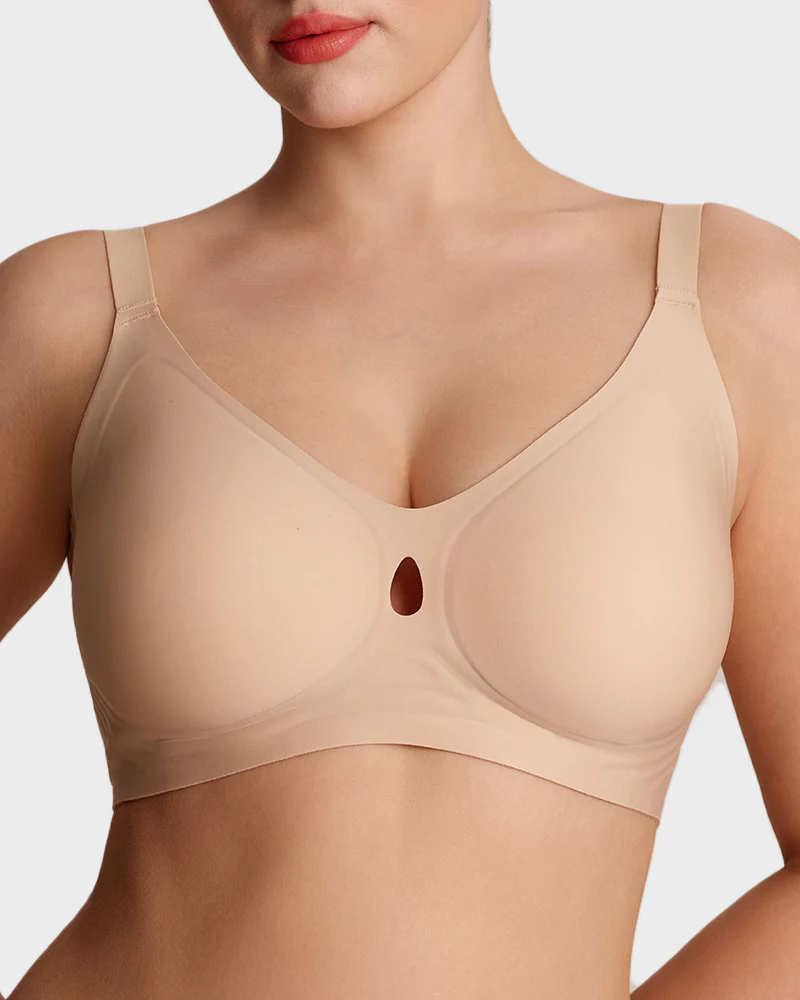 Invisible Jelly Lift Bra with Breathable Water Drop Hollow-1