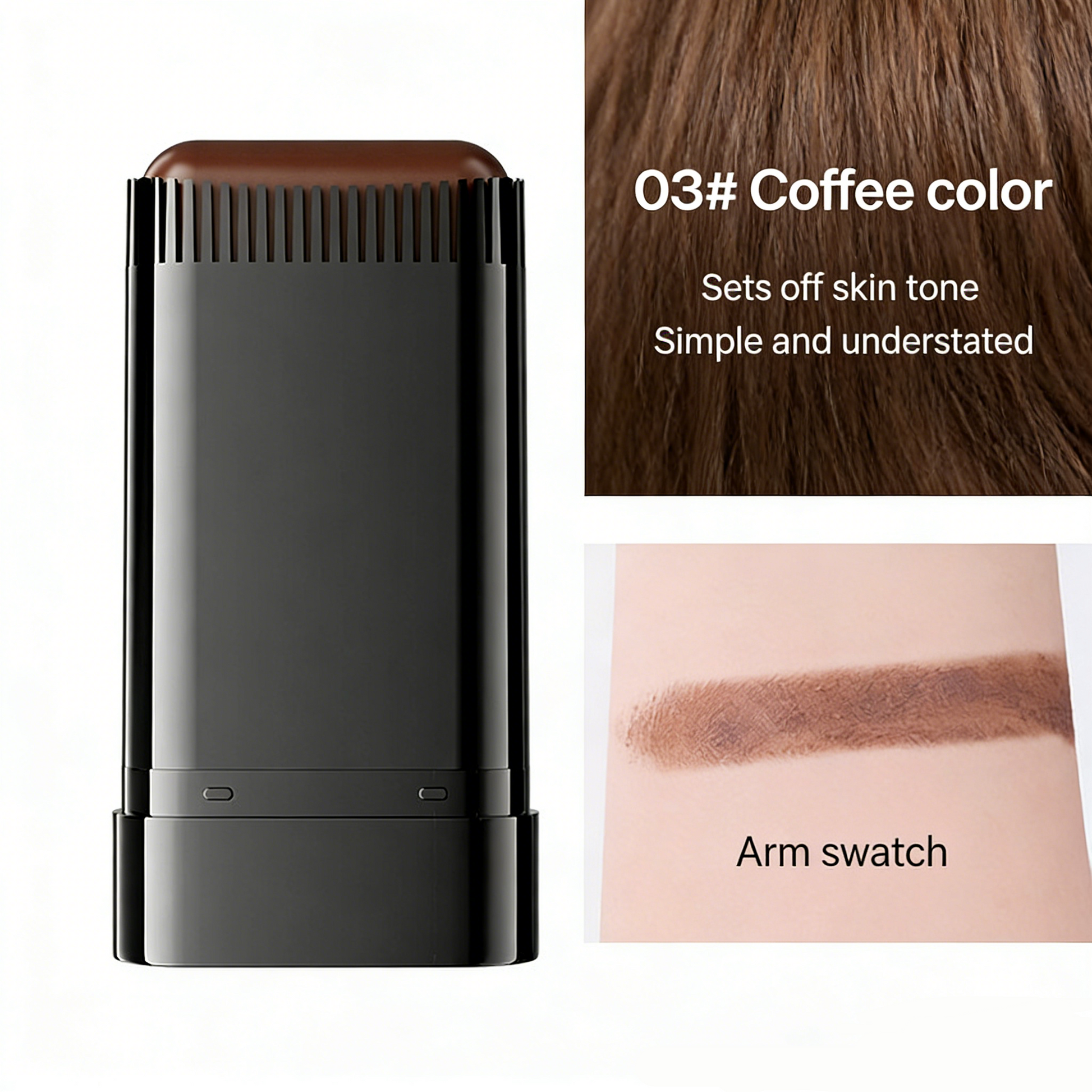 Touchup Pro Stick – Instant Grey Coverage & Natural Black Shine-9