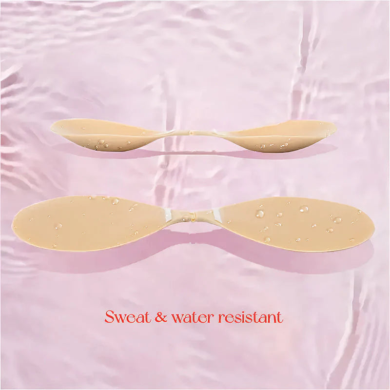 Push Up Sticky Bra Waterproof Reusable Travel Friendly-4