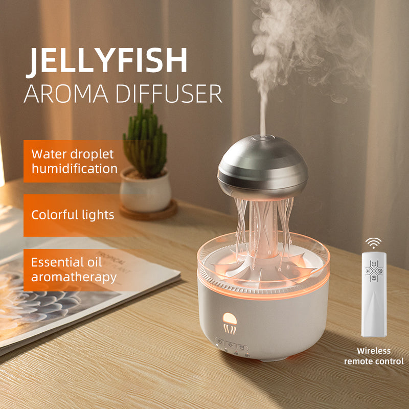 Home Smart Jellyfish Aroma Diffuser Aromatherapy Machine Livingroom Humidifier