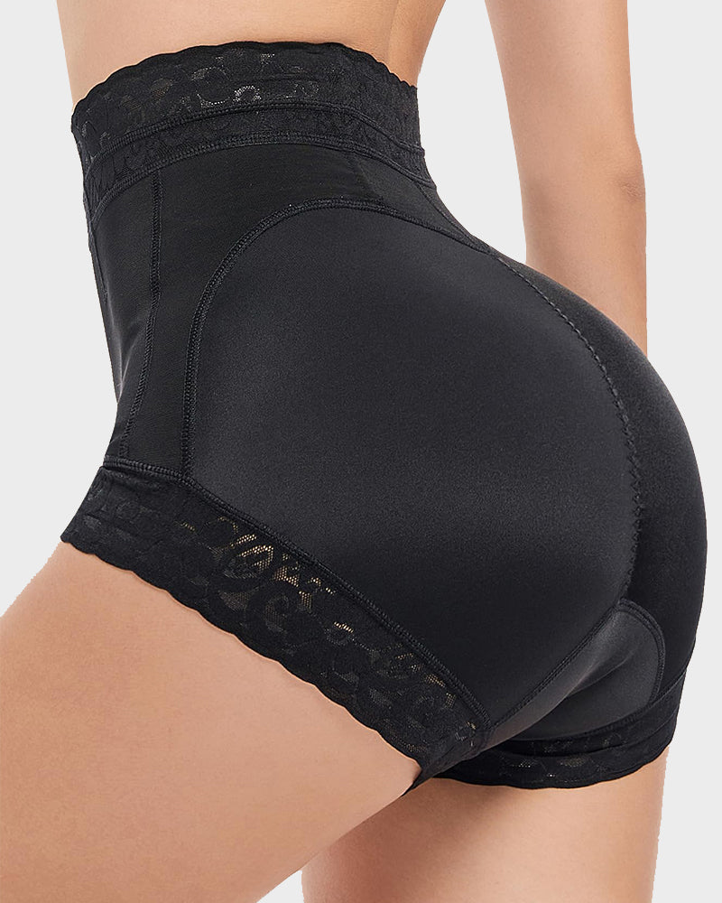 High Waist Shapewear Panty with Anti-Slip Silicone Band-2