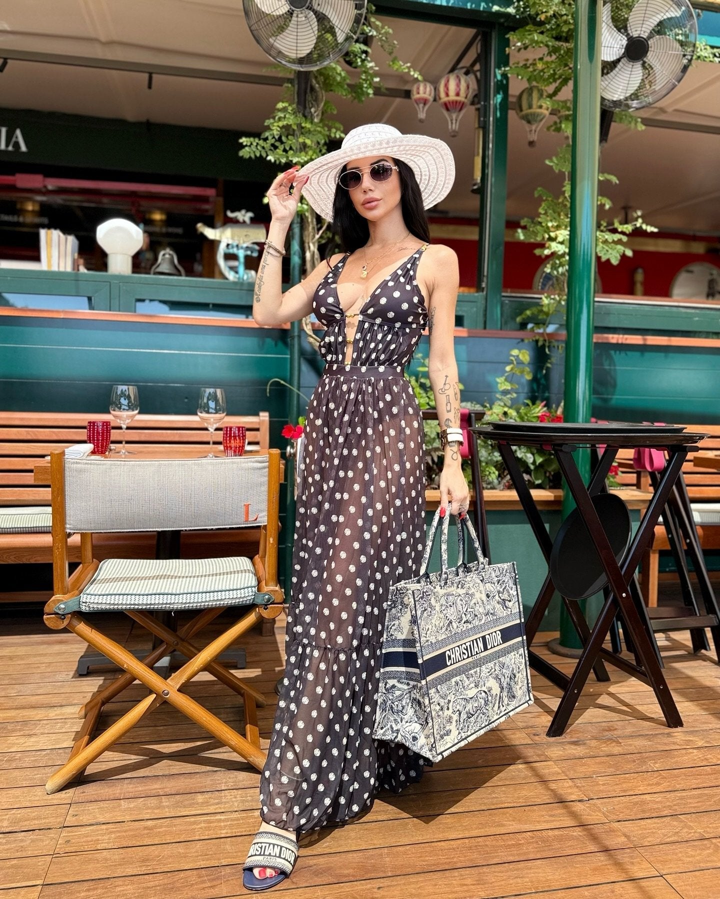 Hollowout Two Piece Swimsuit Set-12