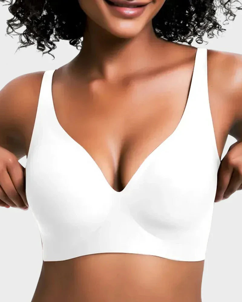 Seamless Deep V Push-Up Wireless Bra-16