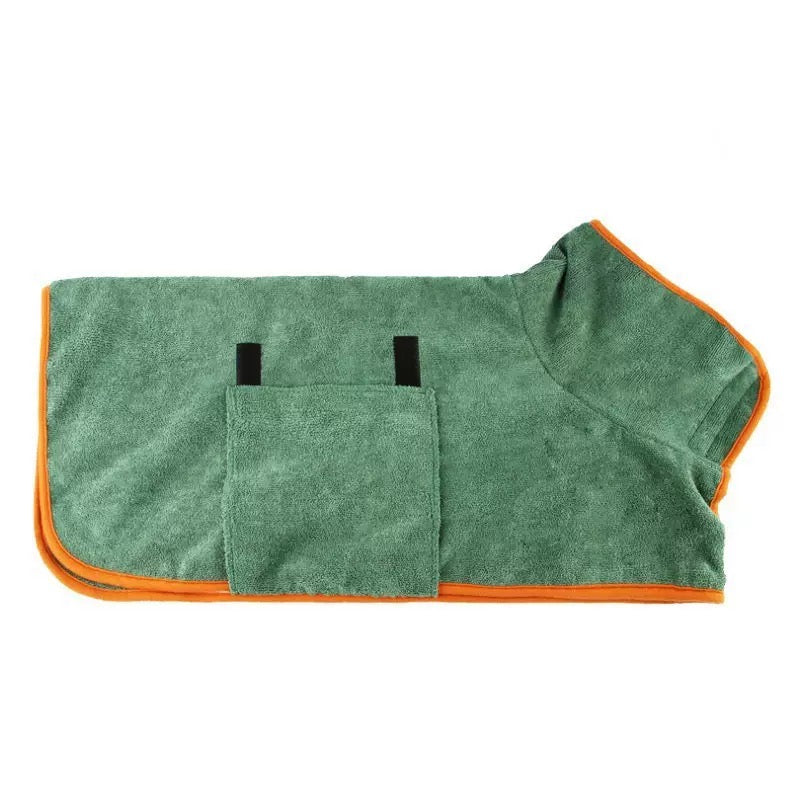 Full Coverage Pet Bathrobe | All Sizes Available for Small to Large Dogs & Cats