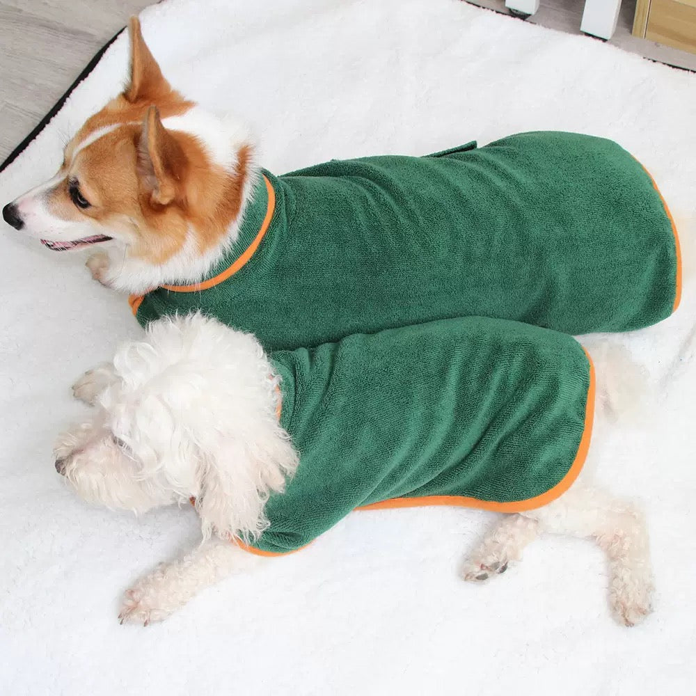 Full Coverage Pet Bathrobe | All Sizes Available for Small to Large Dogs & Cats-6