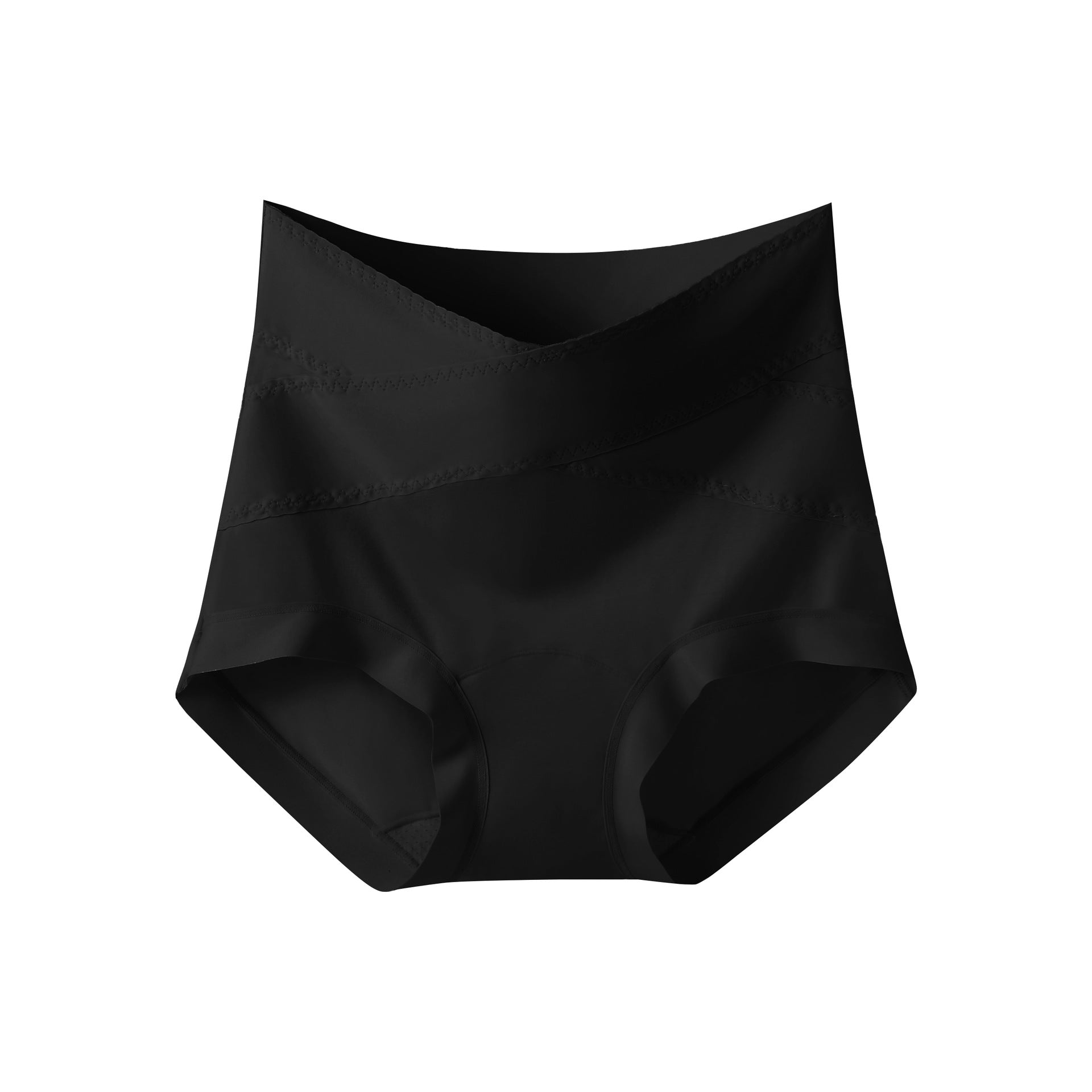 Women's 60S Lenzing Modal Underwear High Waist Non-Stuck Crotch Hyaluronic Acid Mulberry Silk Extended Crotch-9