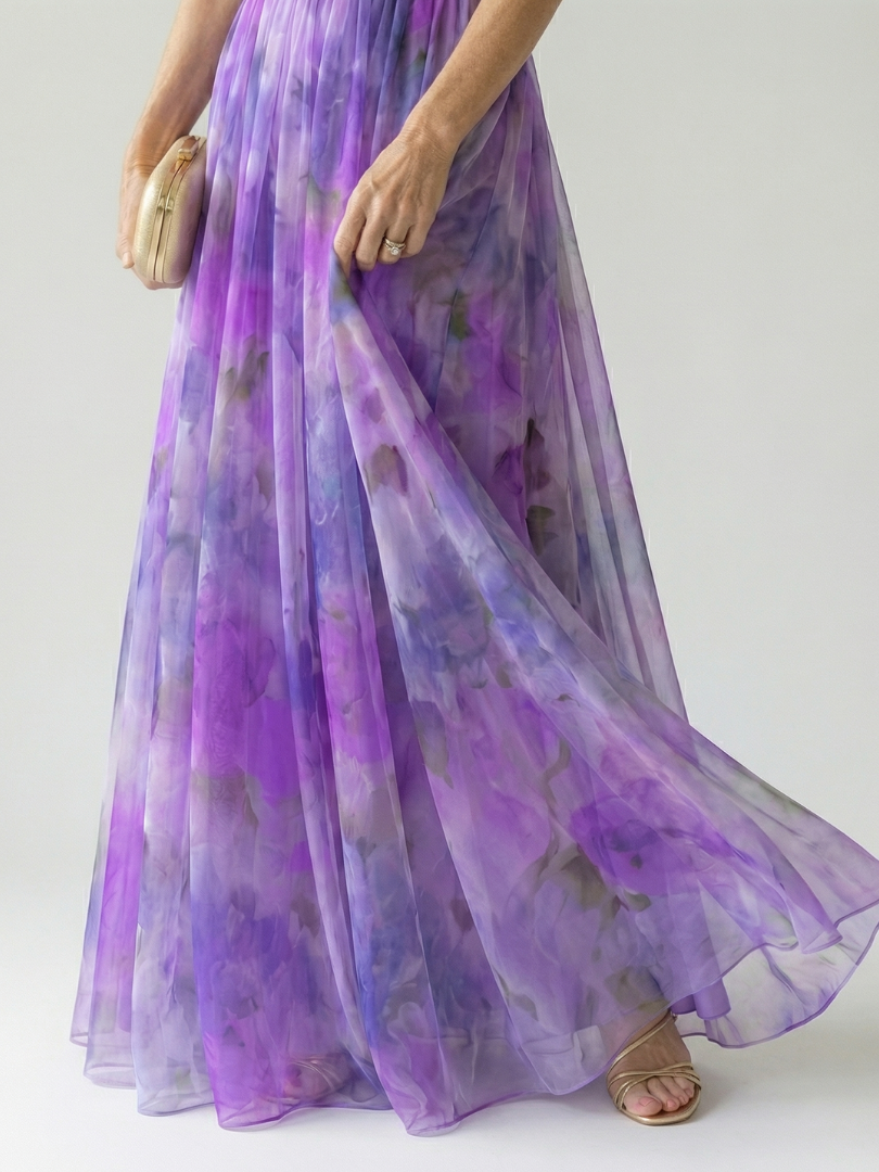 Isel | Soft Wrap Maxi Dress-16