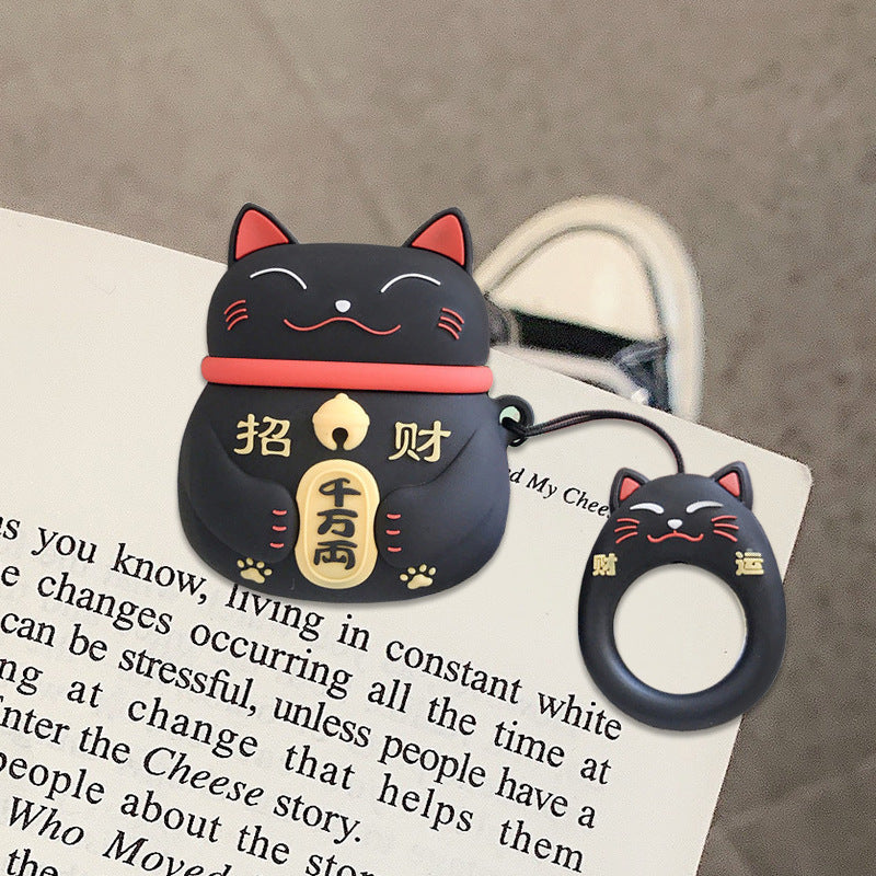 AirPods 5th generation silicone wireless Bluetooth earphone protective case suitable for Apple Pro 2nd generation cute box-8
