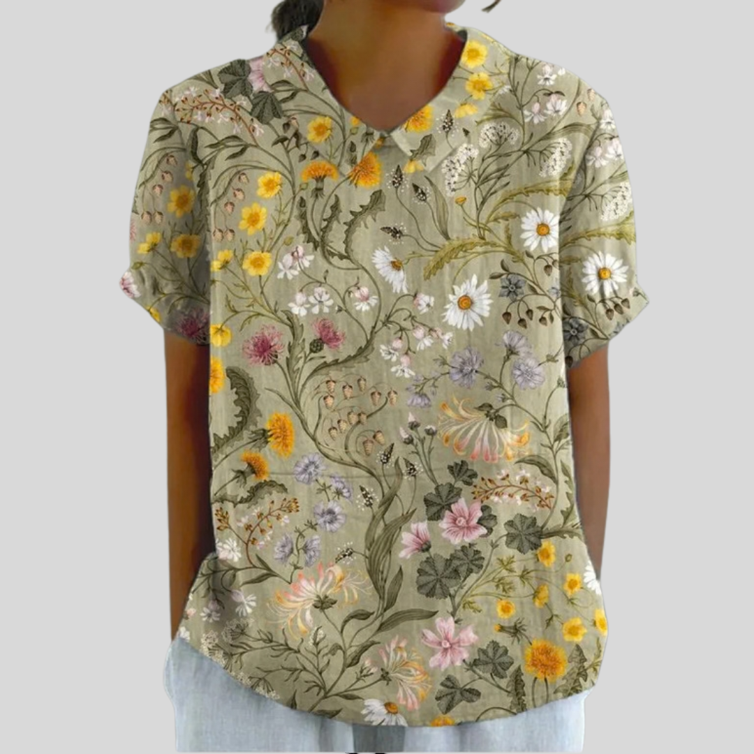 Gwendoline | Country Garden Blouse-1