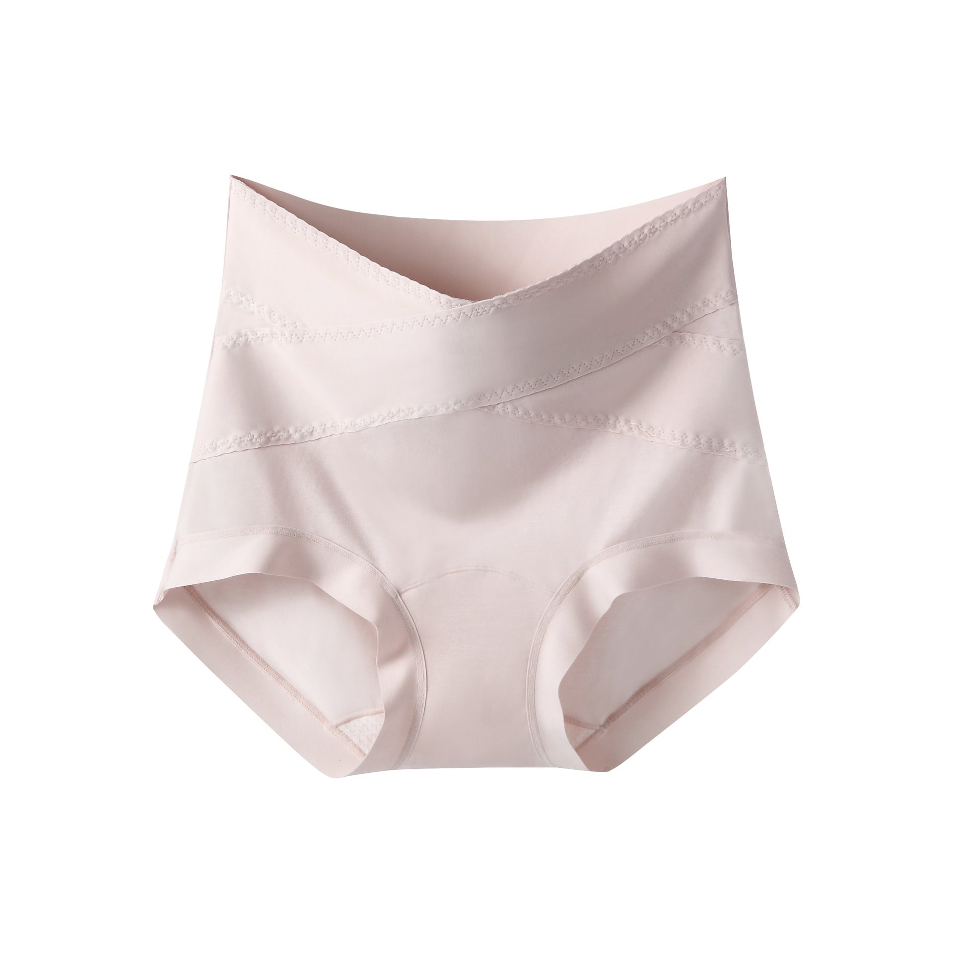 Women's 60S Lenzing Modal Underwear High Waist Non-Stuck Crotch Hyaluronic Acid Mulberry Silk Extended Crotch-12
