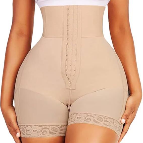 Strapless Fajas Colombianas Tummy Control Body Shaper Shorts-2