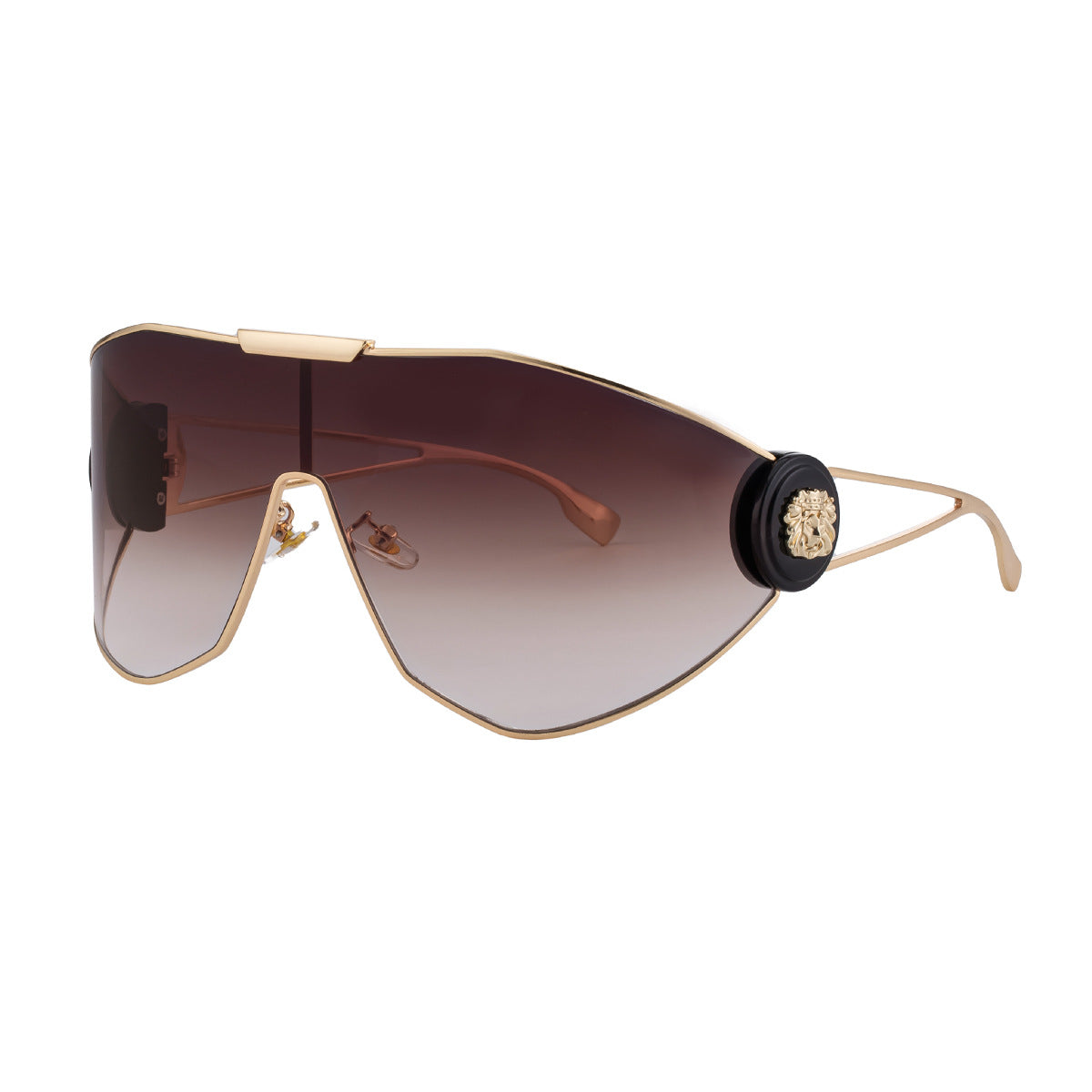 New FashionStyle Full-Frame Sports Sunglasses for Women, Integrated Lens, Outdoor Cycling UV Protection-6