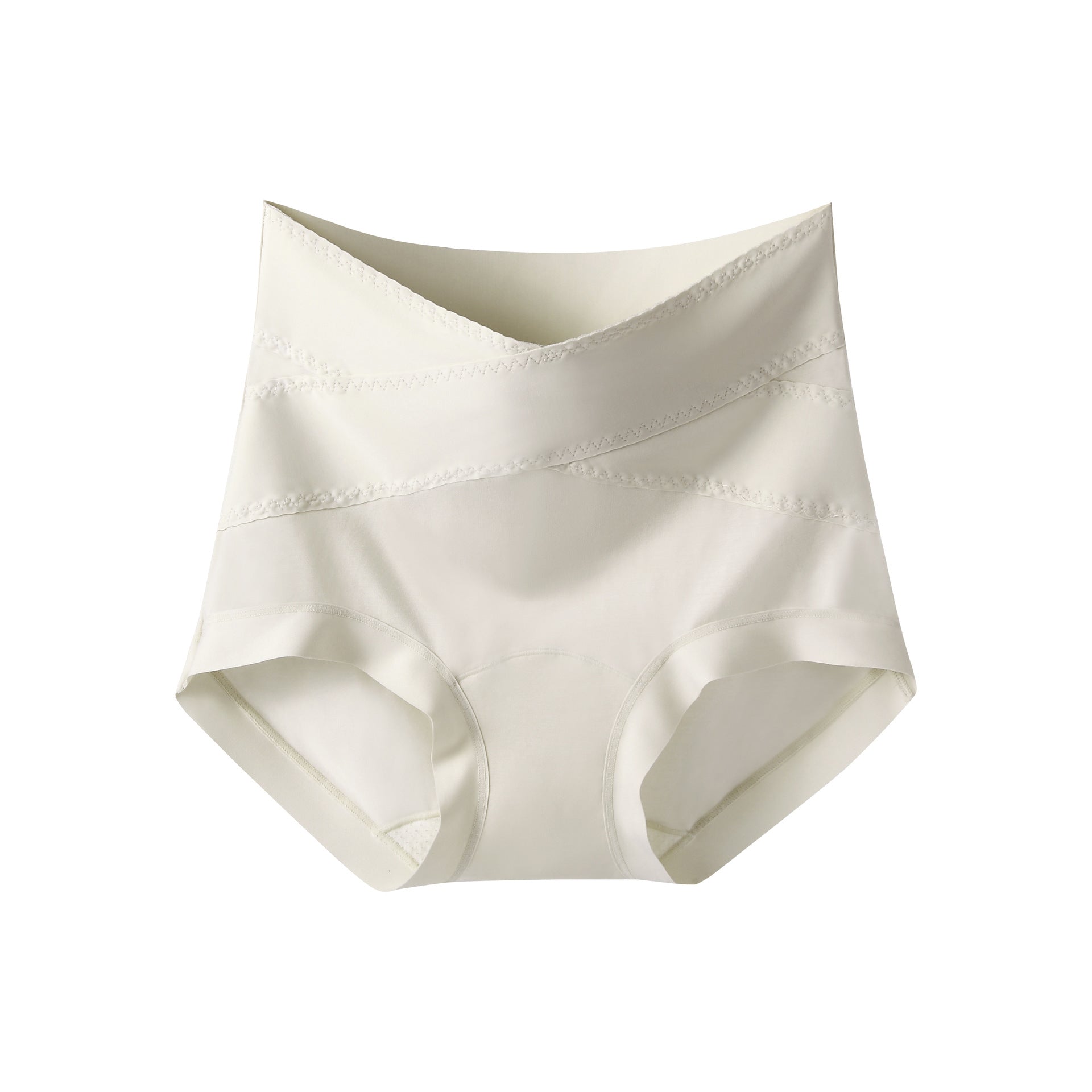 Women's 60S Lenzing Modal Underwear High Waist Non-Stuck Crotch Hyaluronic Acid Mulberry Silk Extended Crotch-13