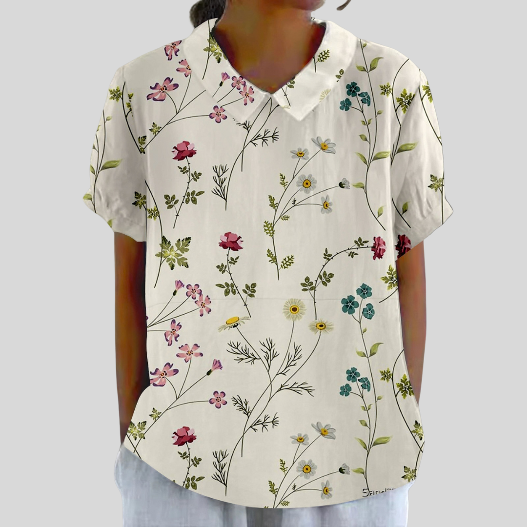 Evangeline | Fine Botanical Blouse