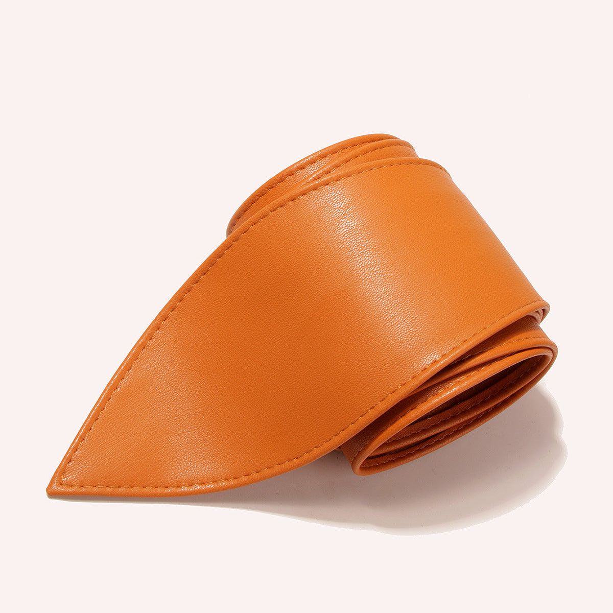Women's Wide Waist Belt, Soft, Versatile, Elegant Bow Ribbon-5