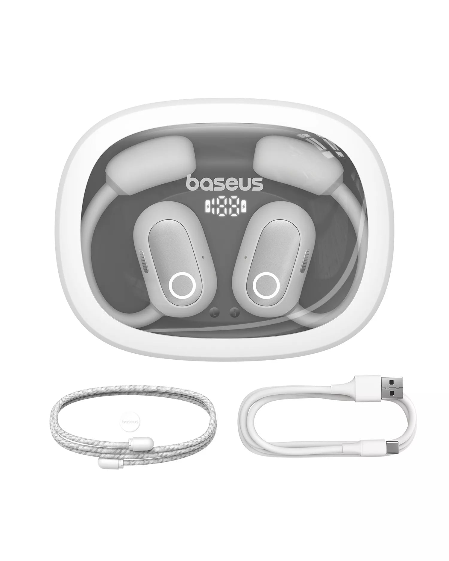 Baseus Eli Fit True Wireless Bluetooth 5.3 Open-Ear Sport Headphones , Black-3