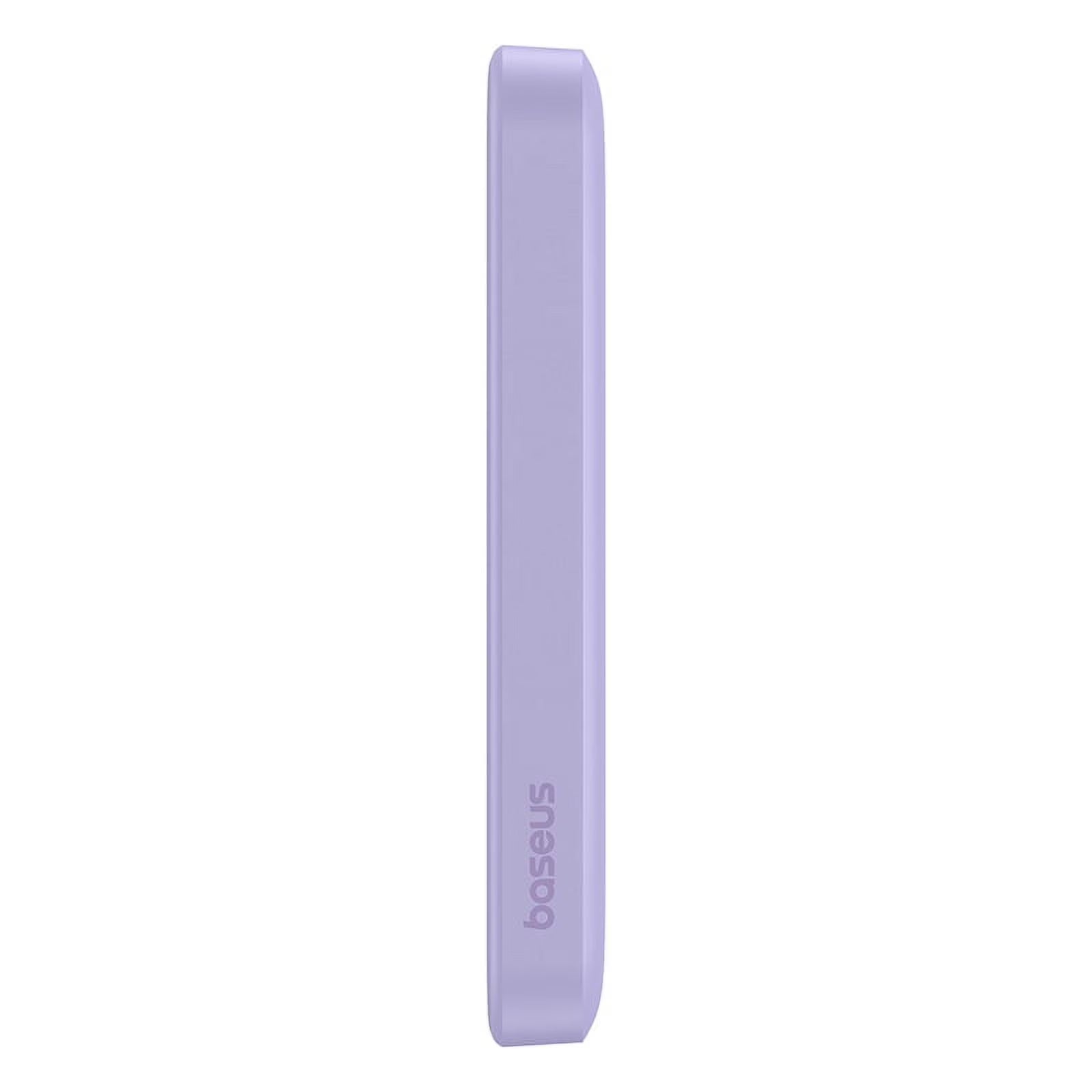 Baseus Magnetic 5000mAh Power Bank, Wireless Portable Charger for iPhone 17/16/15/14, Fast Charging Battery Pack, Purple-6