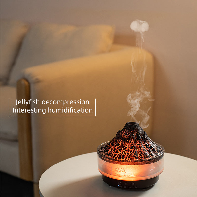 Home USB Volcanic Ice Aromatherapy Machine Humidifier Bedroom-5