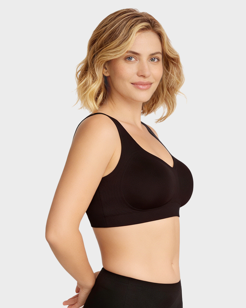 Lifting Wire-Free Antibacterial Jelly Bra-3