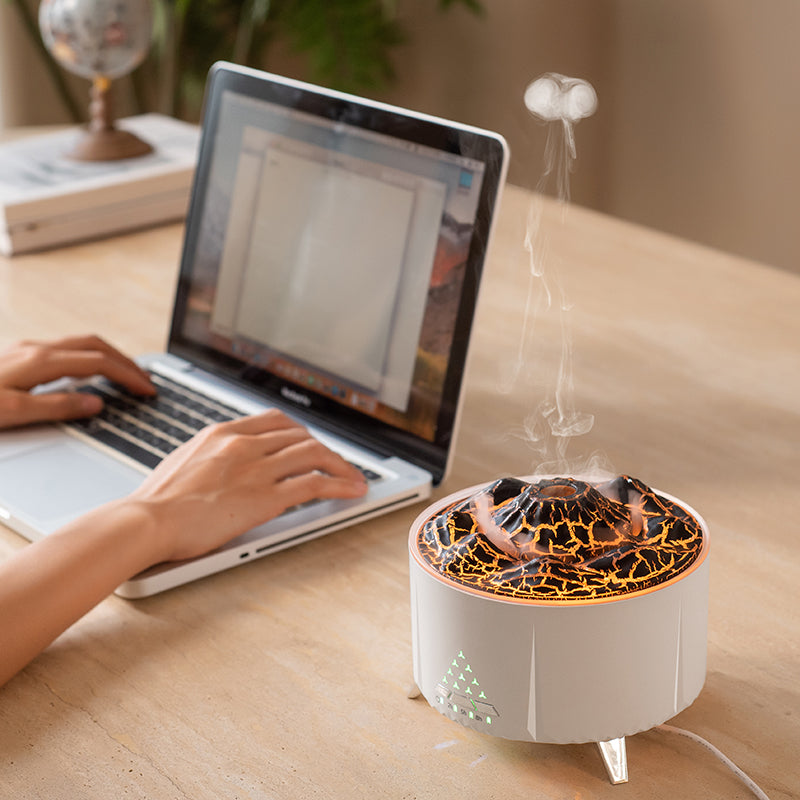 Home USB Volcanic Aromatherapy Machine Humidifier Livingroom
