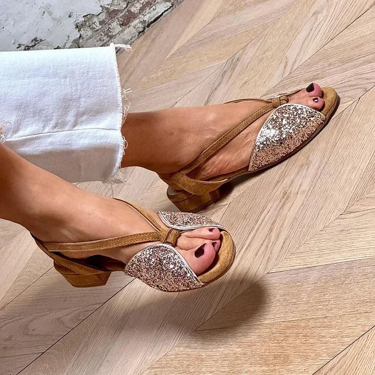 LUCREZIA | GLITTER SANDAL-3