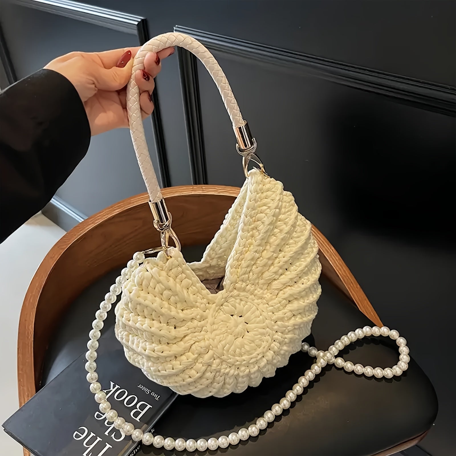 Maliyah | The Pearl Shell Bag-12