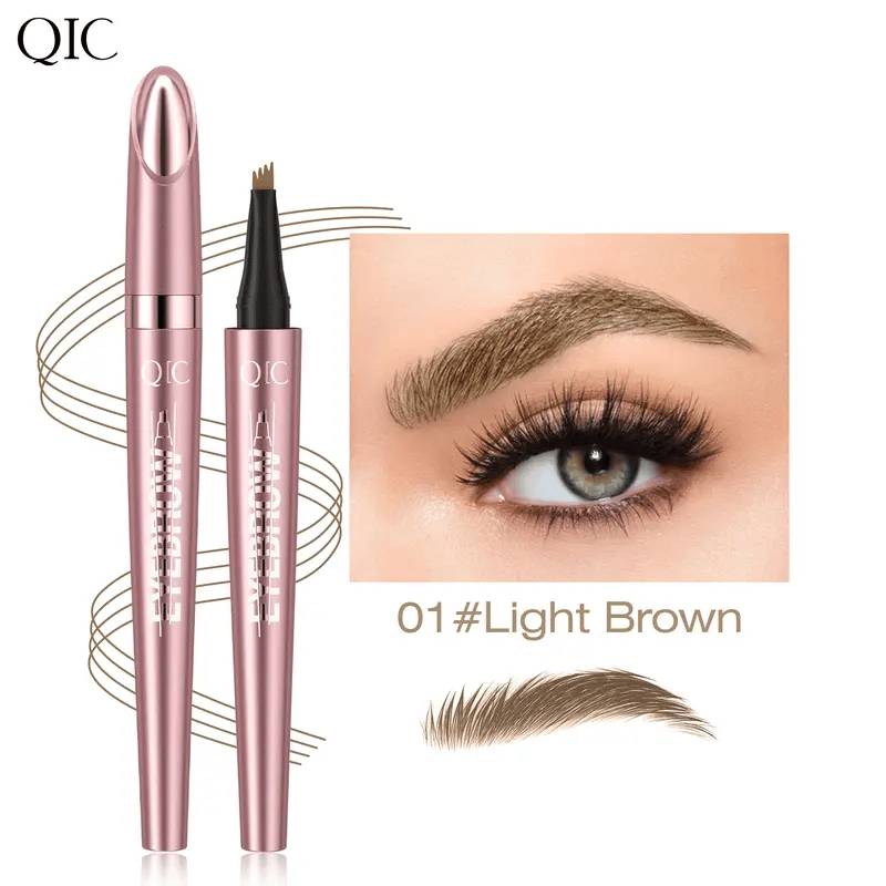 New Waterproof Micro-Fork Eyebrow Pencil, Long-Lasting Brow Pen for Natural Hair-Like Strokes-9