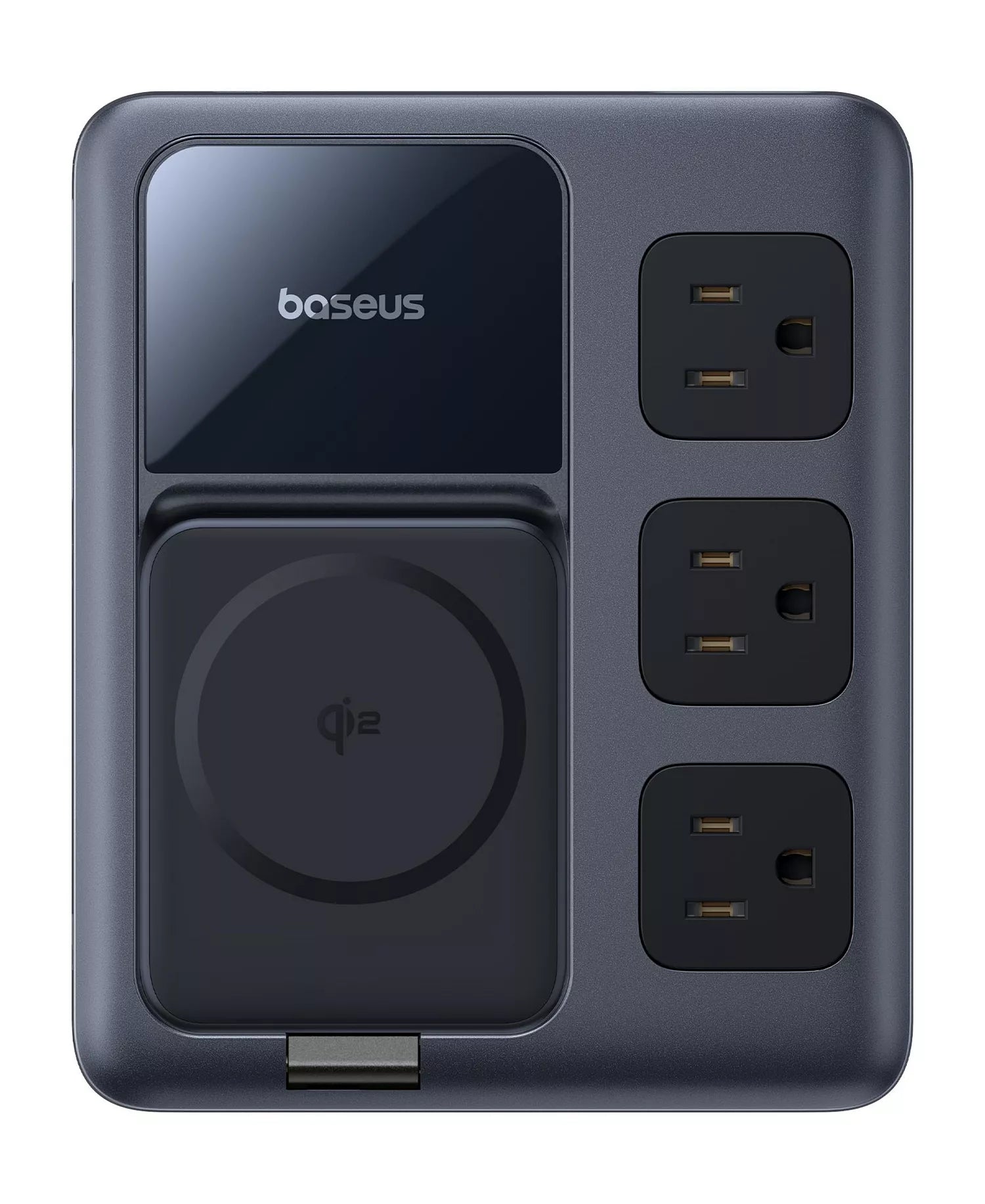 Baseus Nomos 8-in-1 Charging Station 67W, Qi2 Certified 15W Magnetic Wireless Charger with 3AC & 4USB-5