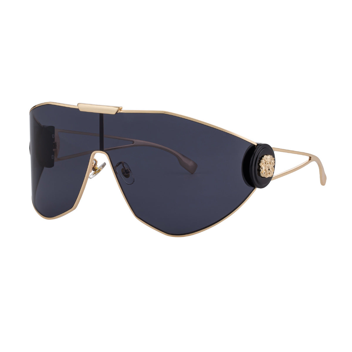 New FashionStyle Full-Frame Sports Sunglasses for Women, Integrated Lens, Outdoor Cycling UV Protection-4
