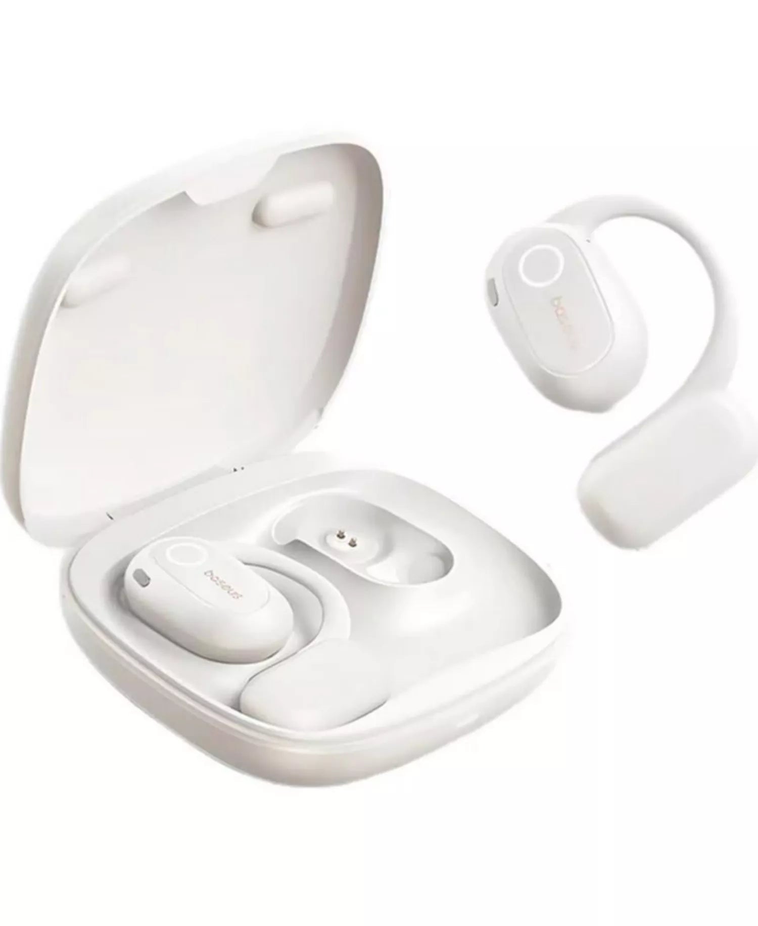 Baseus MF1 IPX4 Sweatproof, 60H Battery Life, Hi-Res LDAC Audio, Bluetooth 5.4 Open-Ear True Wireless Sport Earbuds