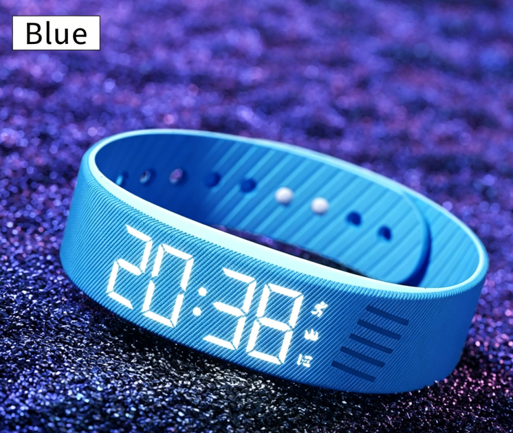 Student Smart Watch with Step Counter, Vibration Alarm, Multi-Function Digital Watch, Sports Bracelet, Life Waterproof, for Women-7