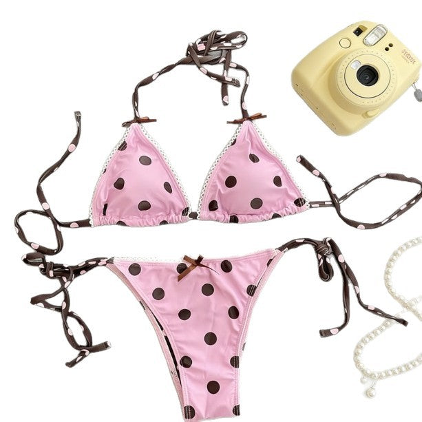 Women's Bikini Swimwear with Tie-Strap-5
