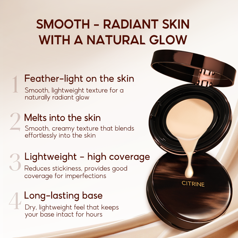 CITRINE Light Immaculate Cushion Fundation 0.42 oz-4