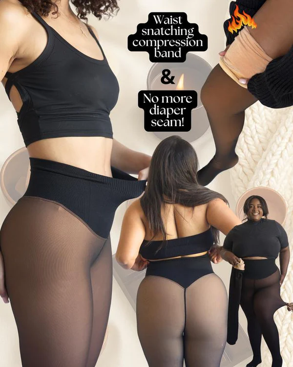 Viral One-Seam Shaping Fleece Leggings-2