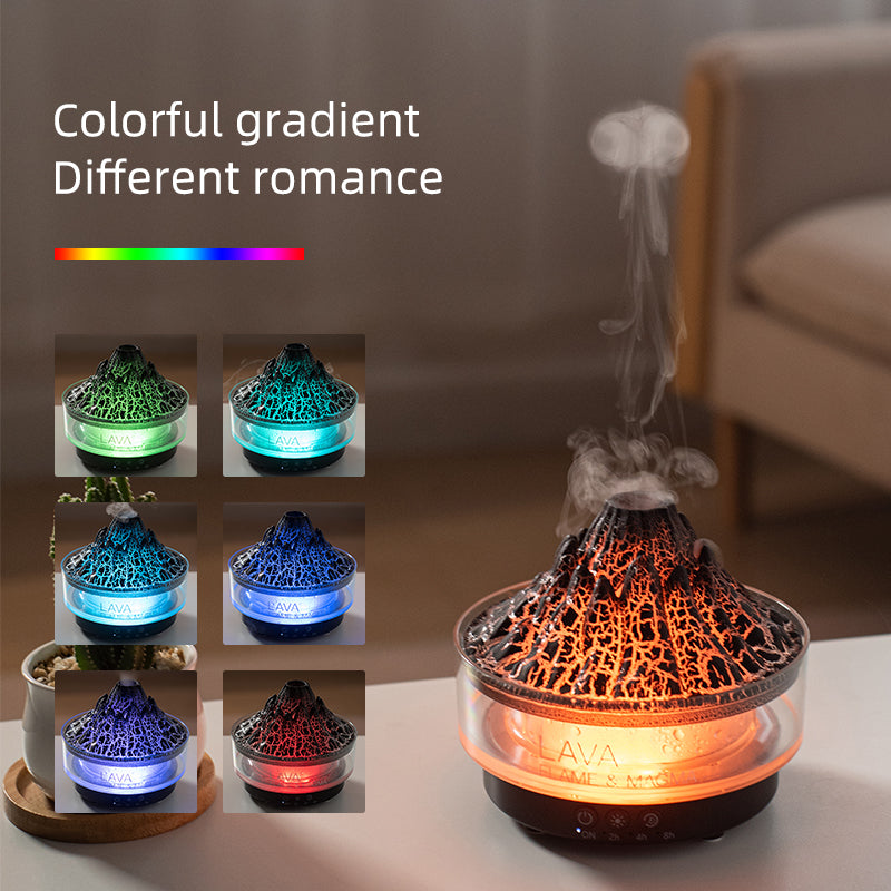 Home USB Volcanic Ice Aromatherapy Machine Humidifier Bedroom-4