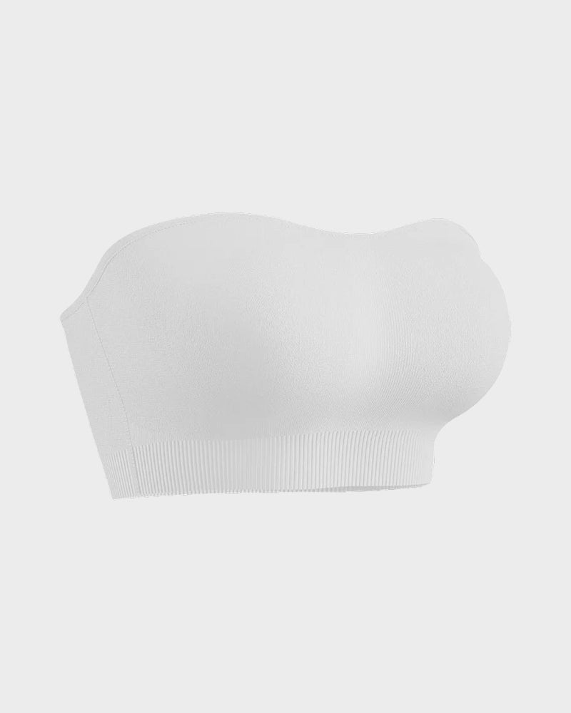 Non-Slip Bandeau Seamless Wireless Strapless Bra-23