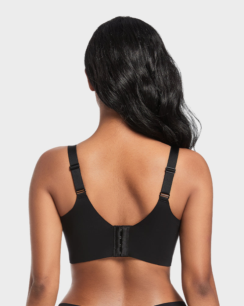 Back Smoothing Push-Up Plunge Bra-10