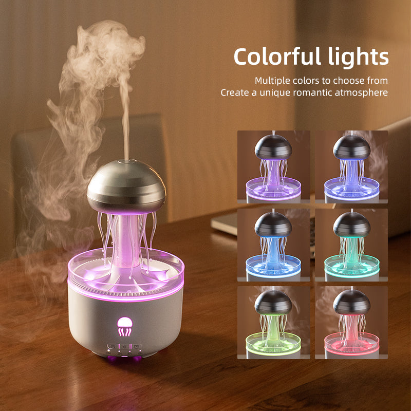 Home Smart Jellyfish Aroma Diffuser Aromatherapy Machine Livingroom Humidifier-3
