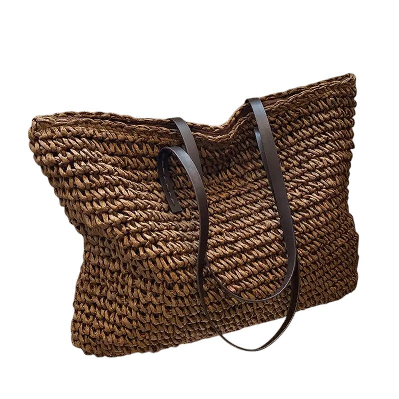 Olivia - Woven Tote Bag-2