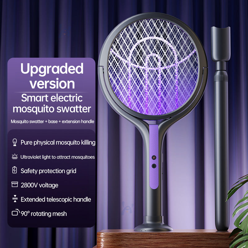 2 - in - 1 Multi Mosquito Killer. Retractable Angle Lamp. USB - Rechargeable. Bat - Repellent-1